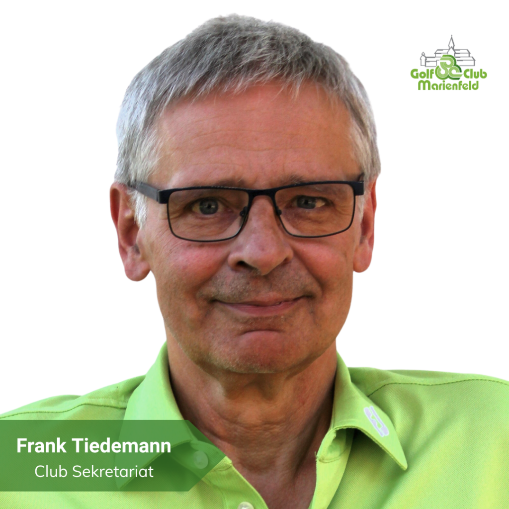Frank Tiedemann - Leitung Club Sekretariat