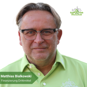 Matthias Bialkowski - Finanzierung Drittmittel