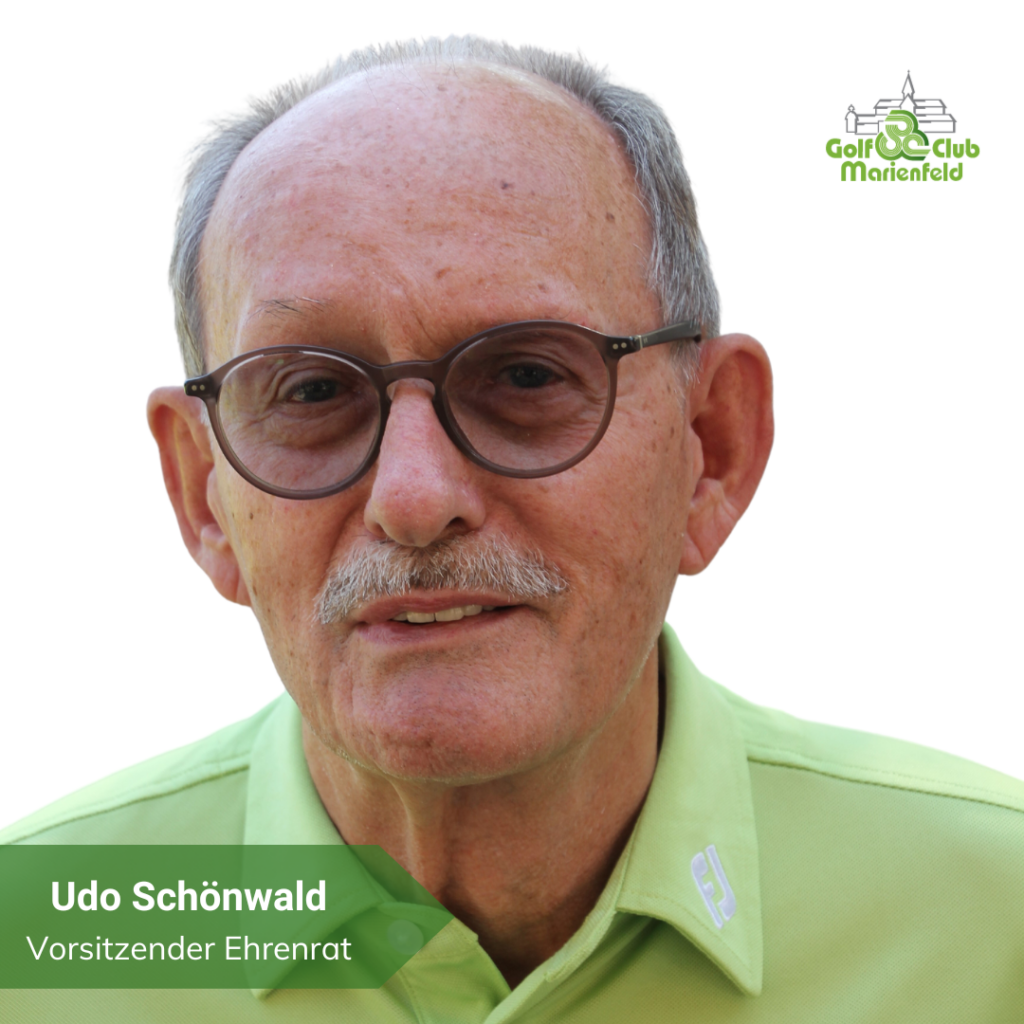 Udo Schönwald - Vorsitzender des Ehrenrat